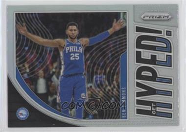 2019-20 Panini Prizm - Get Hyped! - Silver Prizm #9 - Ben Simmons