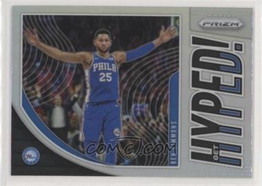 2019-20 Panini Prizm - Get Hyped! - Silver Prizm #9 - Ben Simmons