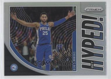 2019-20 Panini Prizm - Get Hyped! - Silver Prizm #9 - Ben Simmons