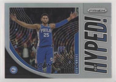 2019-20 Panini Prizm - Get Hyped! - Silver Prizm #9 - Ben Simmons