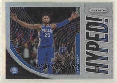 2019-20 Panini Prizm - Get Hyped! - Silver Prizm #9 - Ben Simmons