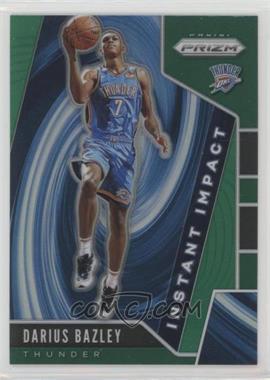 2019-20 Panini Prizm - Instant Impact - Green Prizm #17 - Darius Bazley [EX to NM]