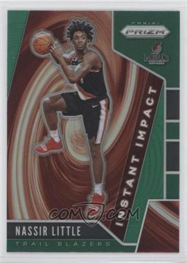 2019-20 Panini Prizm - Instant Impact - Green Prizm #19 - Nassir Little