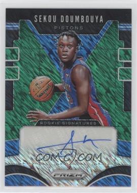 2019-20 Panini Prizm - Rookie Signatures - 1st Off the Line Green Shimmer #RS-SKD - Sekou Doumbouya /25
