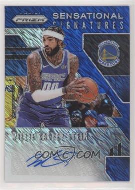 2019-20 Panini Prizm - Sensational Signatures - 1st Off the Line Blue Shimmer #SS-WCS - Willie Cauley-Stein