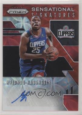 2019-20 Panini Prizm - Sensational Signatures - Choice Prizm #SS-MFK - Mfiondu Kabengele