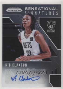 2019-20 Panini Prizm - Sensational Signatures #SS-NCL - Nicolas Claxton