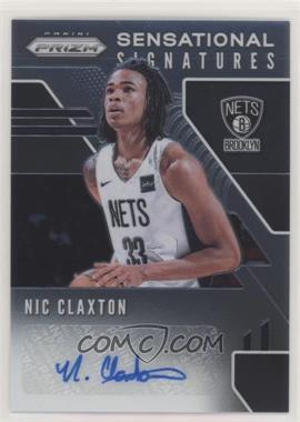 2019-20 Panini Prizm - Sensational Signatures #SS-NCL - Nicolas Claxton