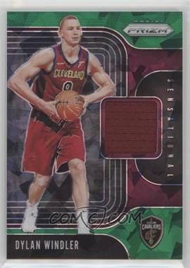 2019-20 Panini Prizm - Sensational Swatches Jersey - Green Ice #SS-DWL - Dylan Windler /56