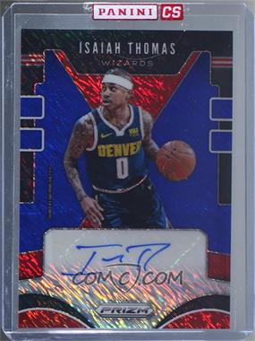 2019-20 Panini Prizm - Signatures - 1st Off the Line Blue Shimmer #SG-ITH - Isaiah Thomas [Uncirculated]