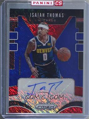 2019-20 Panini Prizm - Signatures - 1st Off the Line Blue Shimmer #SG-ITH - Isaiah Thomas [Uncirculated]