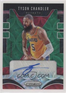 2019-20 Panini Prizm - Signatures - Choice Green Prizm #SG-TCH - Tyson Chandler /8