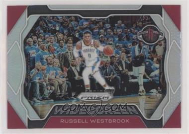 2019-20 Panini Prizm - Widescreen - Silver Prizm #9 - Russell Westbrook