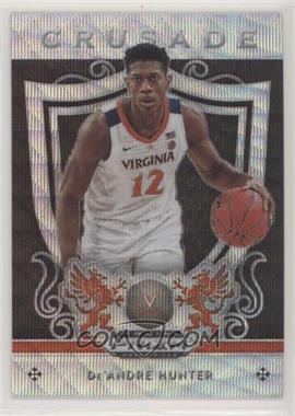 2019-20 Panini Prizm Draft Picks - [Base] - Blue Wave Prizm #78 - Crusade - De'Andre Hunter /299