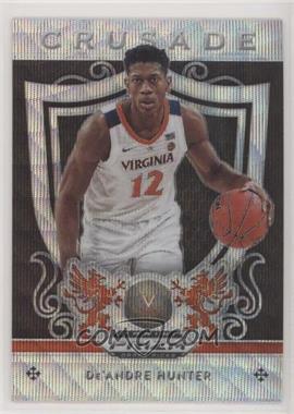 2019-20 Panini Prizm Draft Picks - [Base] - Blue Wave Prizm #78 - Crusade - De'Andre Hunter /299