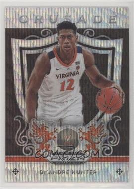 2019-20 Panini Prizm Draft Picks - [Base] - Blue Wave Prizm #78 - Crusade - De'Andre Hunter /299