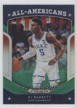 2019-20 Panini Prizm Draft Picks - [Base] - Green Prizm #62 - All Americans - RJ Barrett