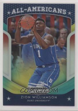 2019-20 Panini Prizm Draft Picks - [Base] - Green and Yellow Prizm #100 - All Americans - Zion Williamson /249