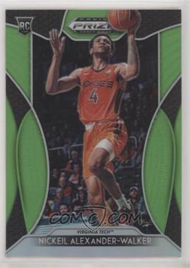 2019-20 Panini Prizm Draft Picks - [Base] - Neon Green Prizm #82 - Nickeil Alexander-Walker /125