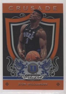 2019-20 Panini Prizm Draft Picks - [Base] - Orange Prizm #51 - Crusade - Zion Williamson