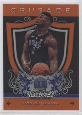 2019-20 Panini Prizm Draft Picks - [Base] - Orange Prizm #51 - Crusade - Zion Williamson