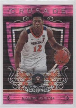 2019-20 Panini Prizm Draft Picks - [Base] - Pink Pulsar Prizm #78 - Crusade - De'Andre Hunter