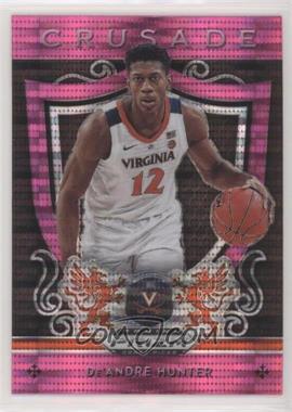 2019-20 Panini Prizm Draft Picks - [Base] - Pink Pulsar Prizm #78 - Crusade - De'Andre Hunter