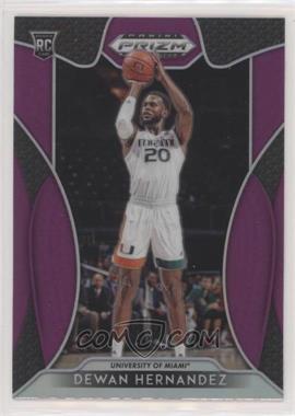 2019-20 Panini Prizm Draft Picks - [Base] - Purple Prizm #63 - Dewan Hernandez