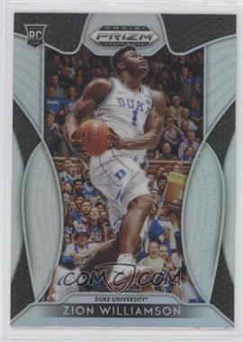 2019-20 Panini Prizm Draft Picks - [Base] - Silver Prizm #1 - Zion Williamson [Good to VG‑EX]