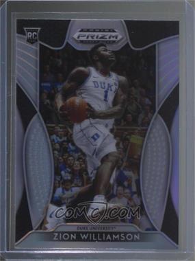 2019-20 Panini Prizm Draft Picks - [Base] - Silver Prizm #1 - Zion Williamson