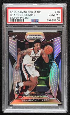 2019-20 Panini Prizm Draft Picks - [Base] - Silver Prizm #20 - Brandon Clarke [PSA 10 GEM MT]