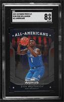 All Americans - Zion Williamson [SGC 8 NM/Mt]