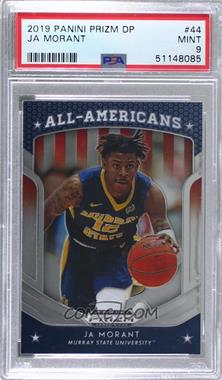 2019-20 Panini Prizm Draft Picks - [Base] #44 - All Americans - Ja Morant [PSA 9 MINT]