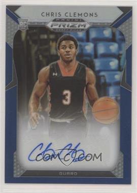 2019-20 Panini Prizm Draft Picks - Draft Picks Autographs - Blue Prizm #117 - Chris Clemons