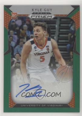 2019-20 Panini Prizm Draft Picks - Draft Picks Autographs - Green Prizm #55 - Kyle Guy