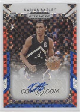 2019-20 Panini Prizm Draft Picks - Draft Picks Autographs - Red White & Blue Prizm #23 - Darius Bazley /99