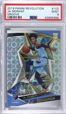 2019-20 Panini Revolution - [Base] - Groove #102 - Rookies - Ja Morant [PSA 9 MINT]