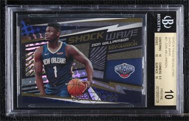 2019-20 Panini Revolution - Shock Wave #21 - Zion Williamson [BGS 10 PRISTINE]