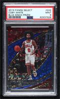 Courtside - Coby White [PSA 9 MINT] #/25