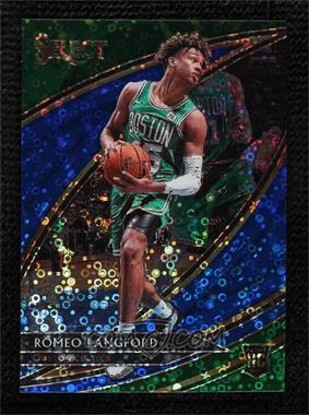 2019-20 Panini Select - [Base] - Hybrid Blue Disco Prizm #245 - Courtside - Romeo Langford /25 [COMC RCR Gem Mint]