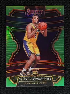 2019-20 Panini Select - [Base] - Neon Green Prizm #13 - Concourse - Talen Horton-Tucker /75