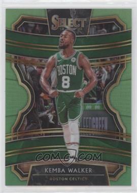 2019-20 Panini Select - [Base] - Neon Green Prizm #55 - Concourse - Kemba Walker /75