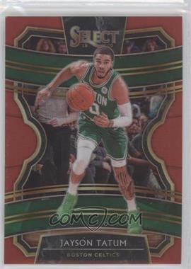 2019-20 Panini Select - [Base] - Red Prizm #54 - Concourse - Jayson Tatum /199 [EX to NM]