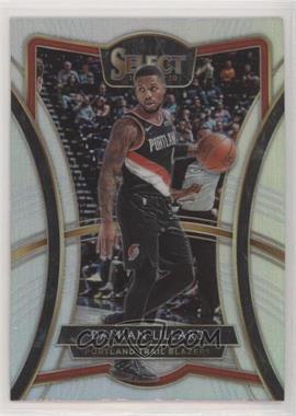 2019-20 Panini Select - [Base] - Silver Prizm #106 - Premier Level - Damian Lillard