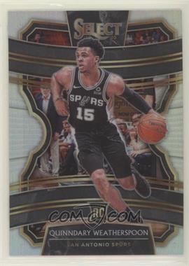 2019-20 Panini Select - [Base] - Silver Prizm #11 - Concourse - Quinndary Weatherspoon