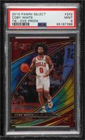 Courtside - Coby White [PSA 9 MINT] #/25