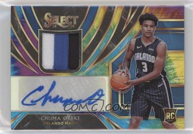 2019-20 Panini Select - Rookie Jersey Autographs - Tie-Dye #RJA-CHO - Chuma Okeke /25