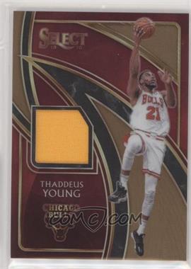 2019-20 Panini Select - Select Swatches - Copper Prizm #SS-TYG - Thaddeus Young /49