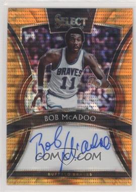 2019-20 Panini Select - Signatures - 1st Off the Line Neon Orange Pulsar Prizm #SG-BMD - Bob McAdoo /35