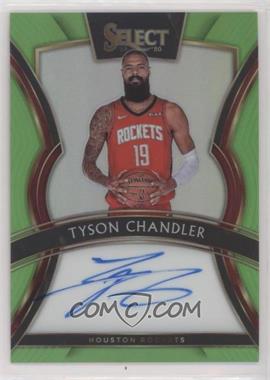 2019-20 Panini Select - Signatures - Neon Green Prizm #SG-TCH - Tyson Chandler /99